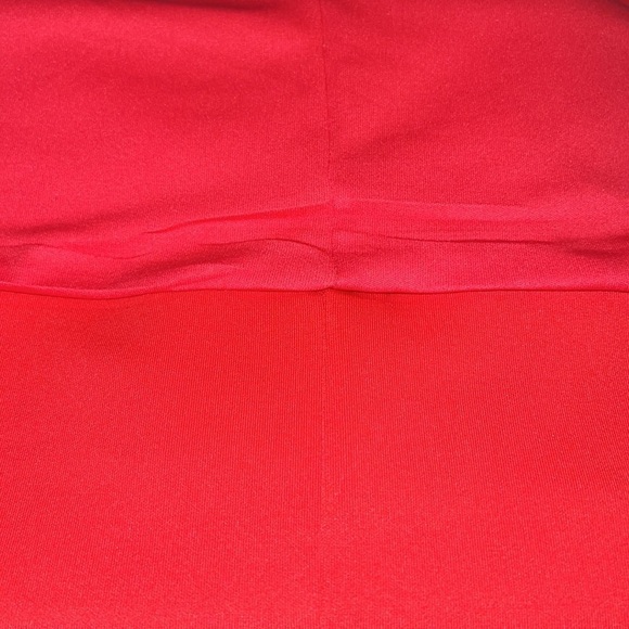 Calvin Klein coral sleeveless pleated‎ circular bottom midi dress Sz 18 W - Picture 7 of 10